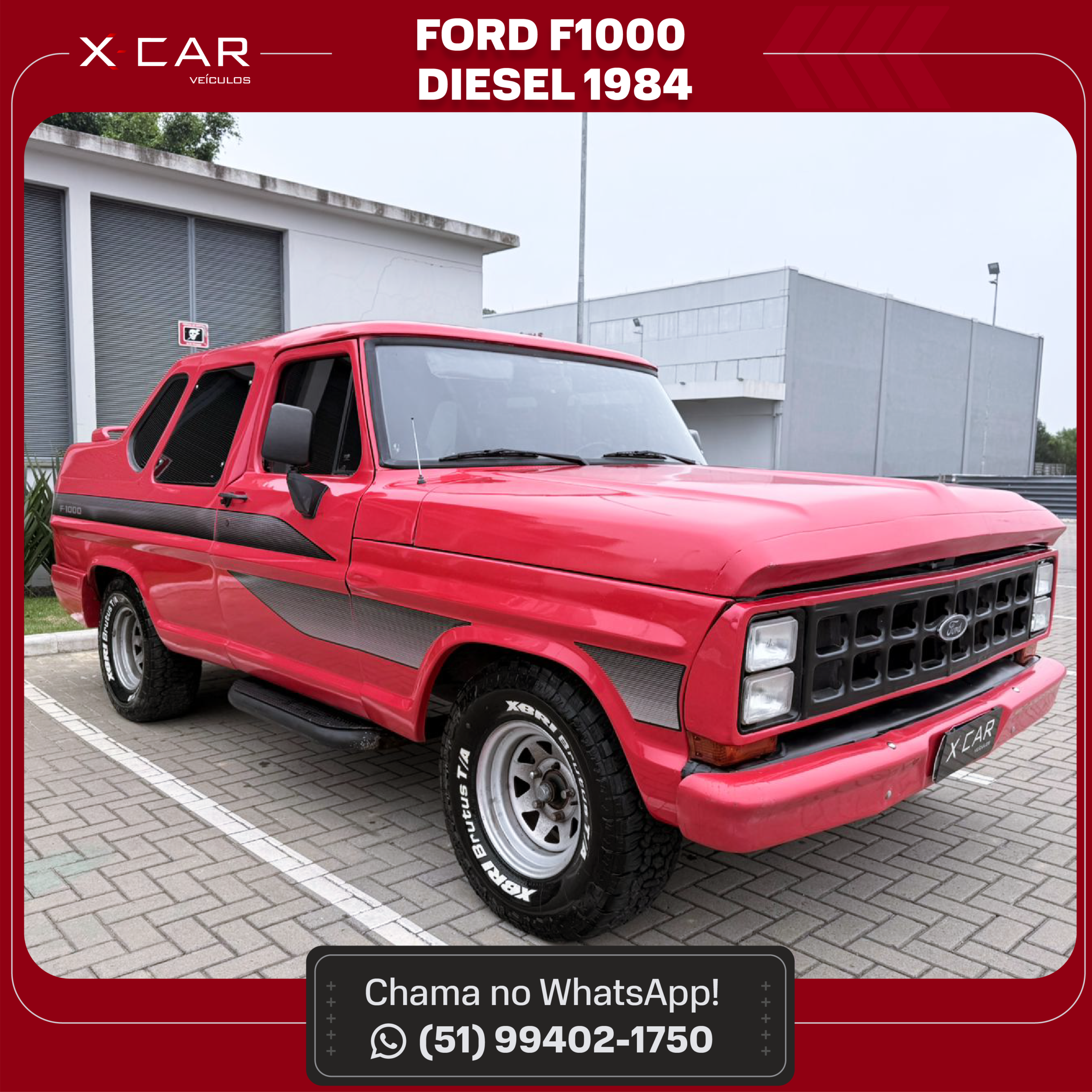 FORD F1000 DIESEL 1984 1