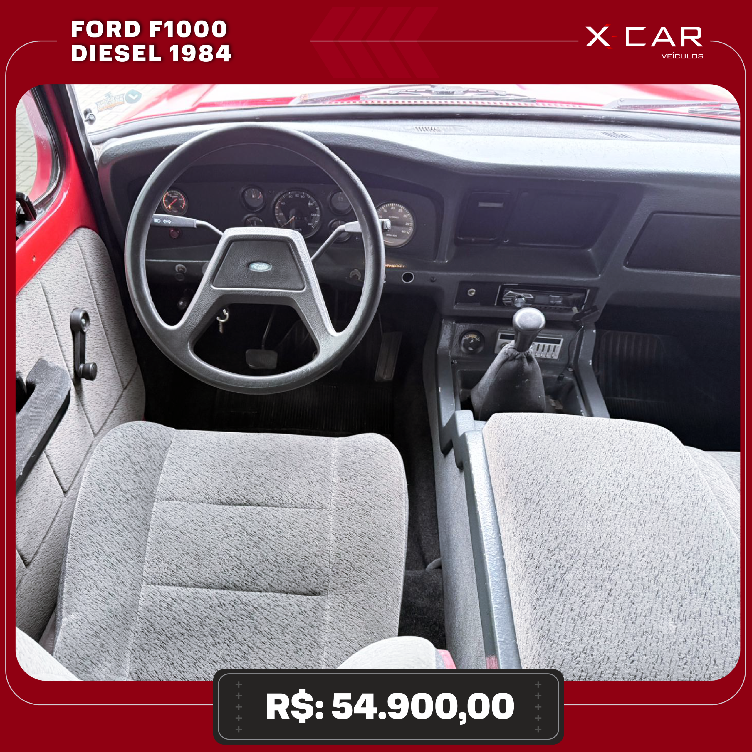 FORD F1000 DIESEL 1984 5